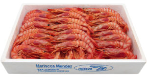 Gamba roja, seleccionada de forma artesanal.