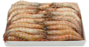 Langostino blanco grande, marisco de Huelva.