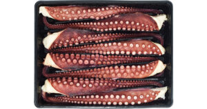 Rejo de Pulpo cocido en bandeja