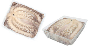Pulpo entero crudo