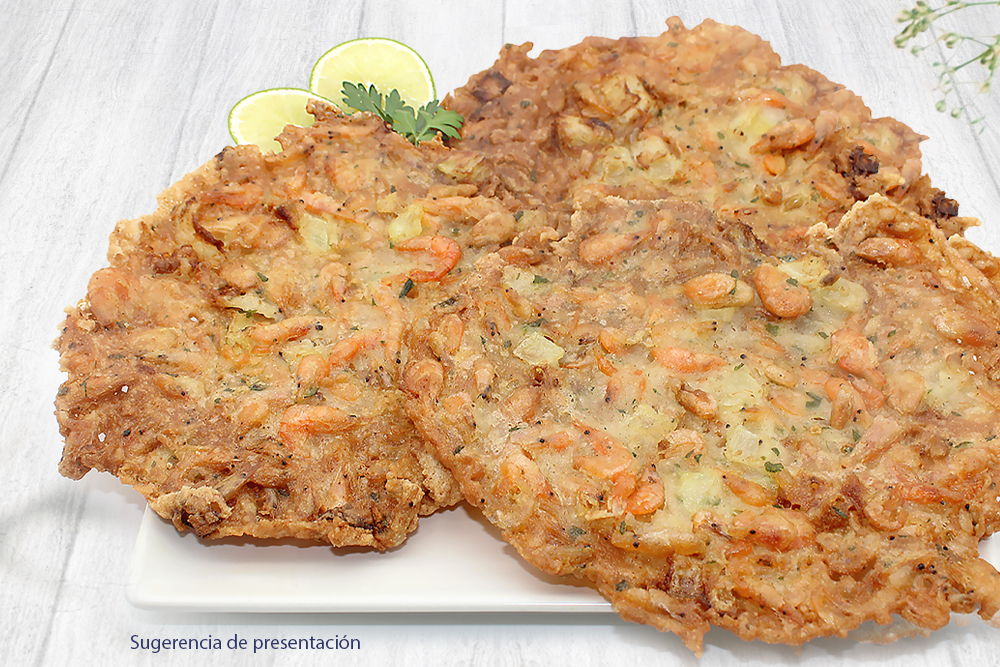 Tortillita de Camarones Gourmet